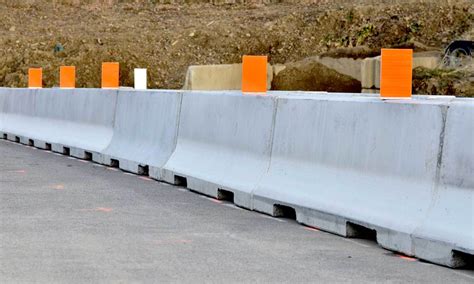 concrete crash barrier design